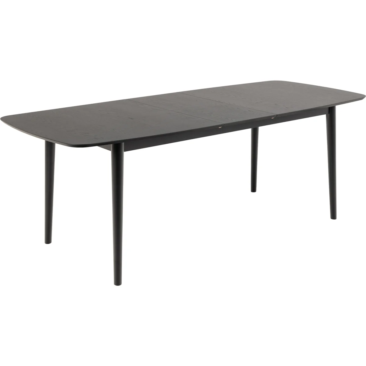Montreux Rectangular Extending Dining Table 180 219 Cm - Black – image 4
