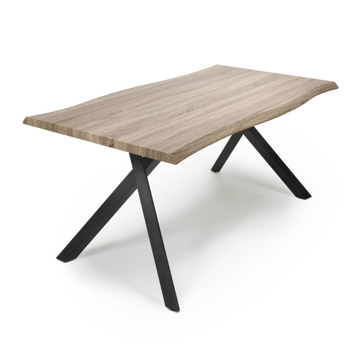 Narvik Curved Dining Table - Medium Oak / 180cm – image 3