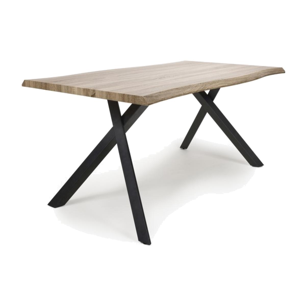 Narvik Curved Dining Table - Medium Oak / 180cm – image 1