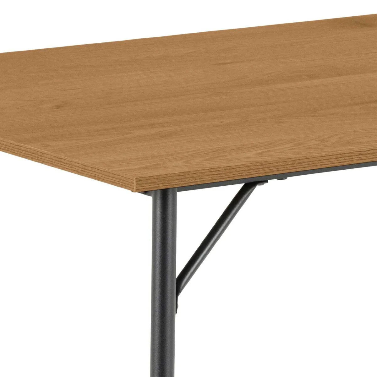 Lagos Wild Dining Table with Hairpin Legs - Brown – image 2