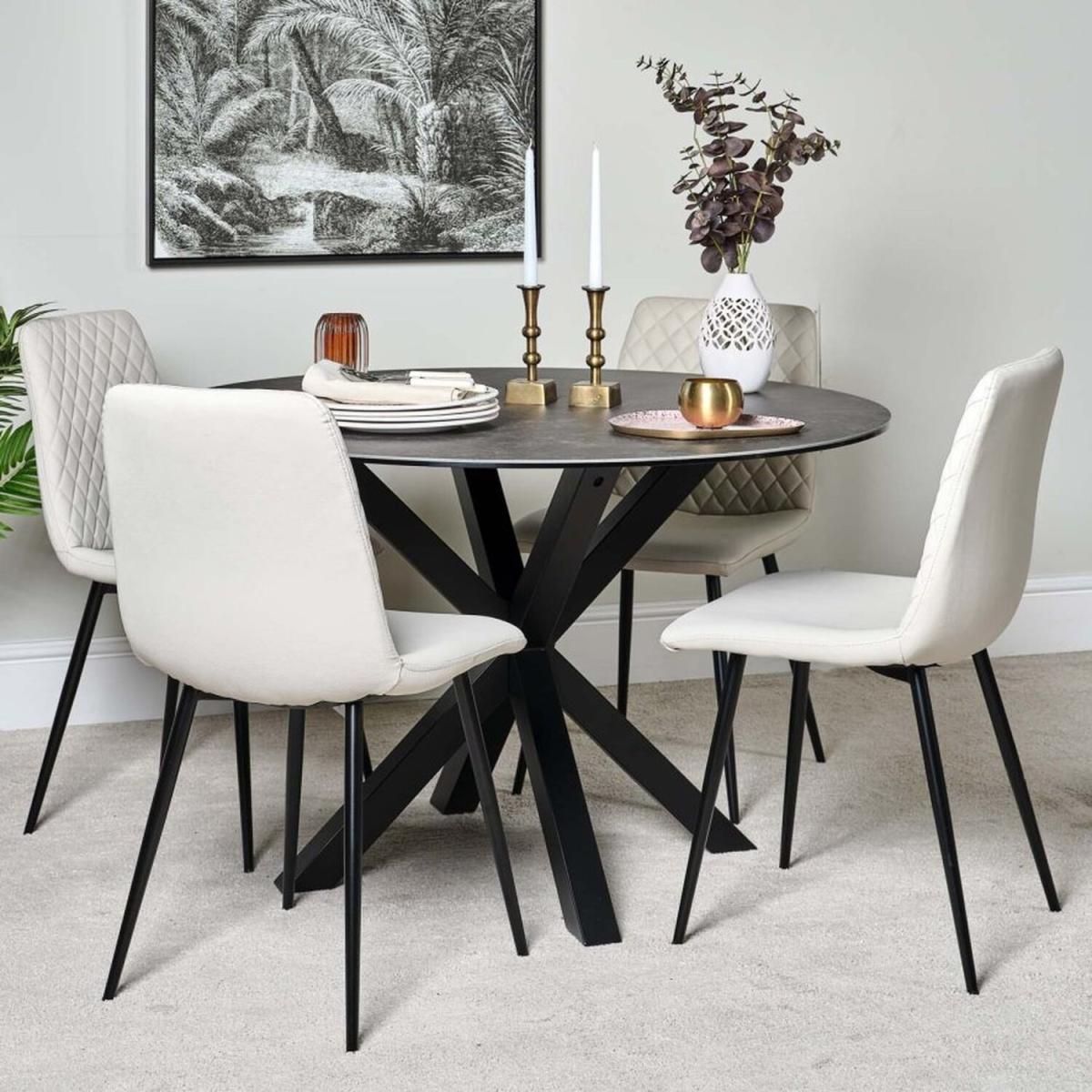 Eastcote Round Dining Table - Black – image 5