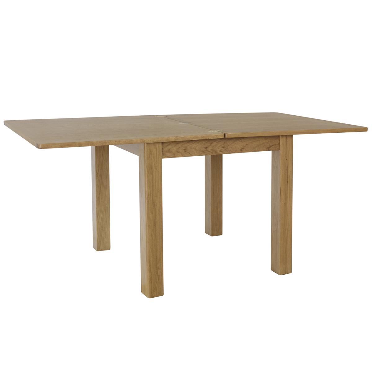 Cambridge Flip Top Table - Rustic Oak – image 2