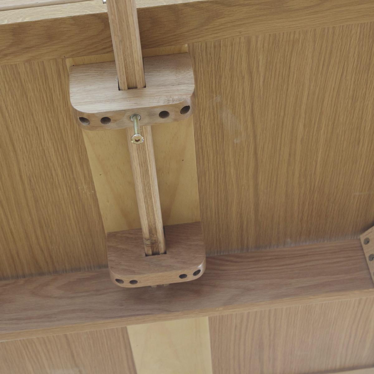 Cambridge Flip Top Table - Rustic Oak – image 4