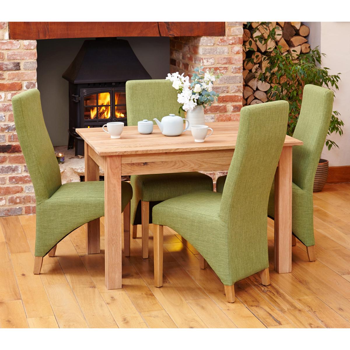 Mobel Oak Dining Table (4 Seater) - Light Oak – image 2
