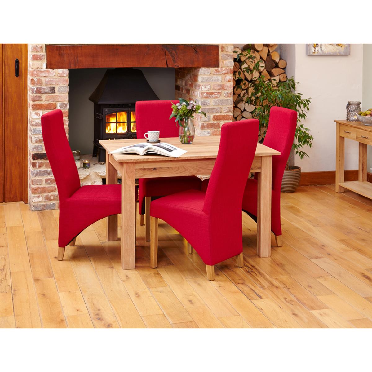 Mobel Oak Dining Table (4 Seater) - Light Oak – image 3
