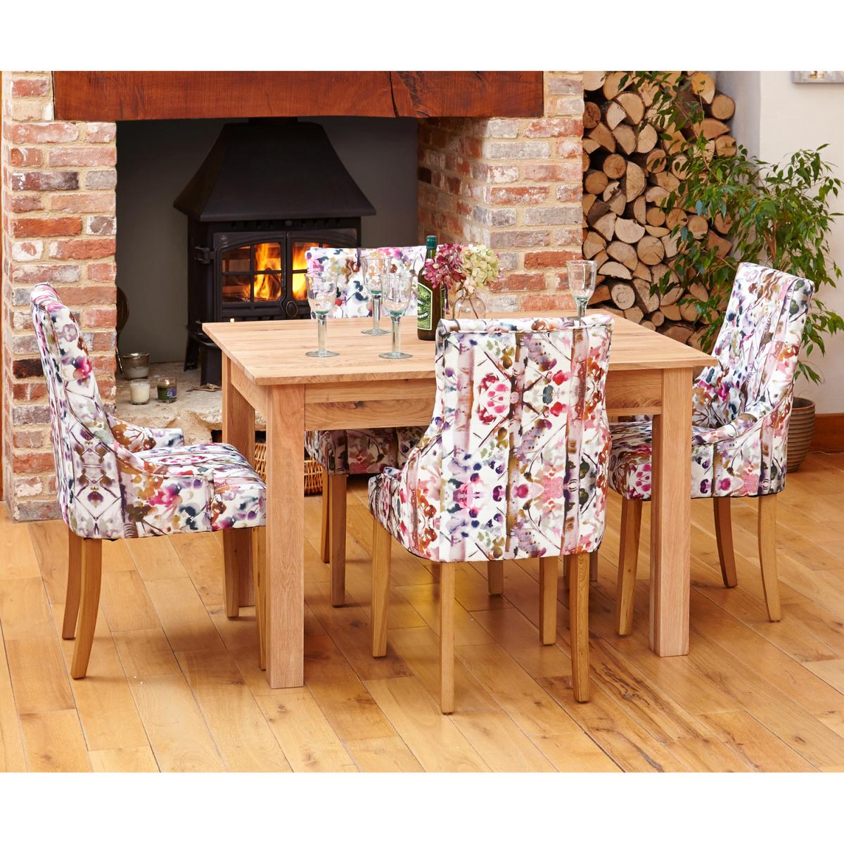 Mobel Oak Dining Table (4 Seater) - Light Oak – image 4