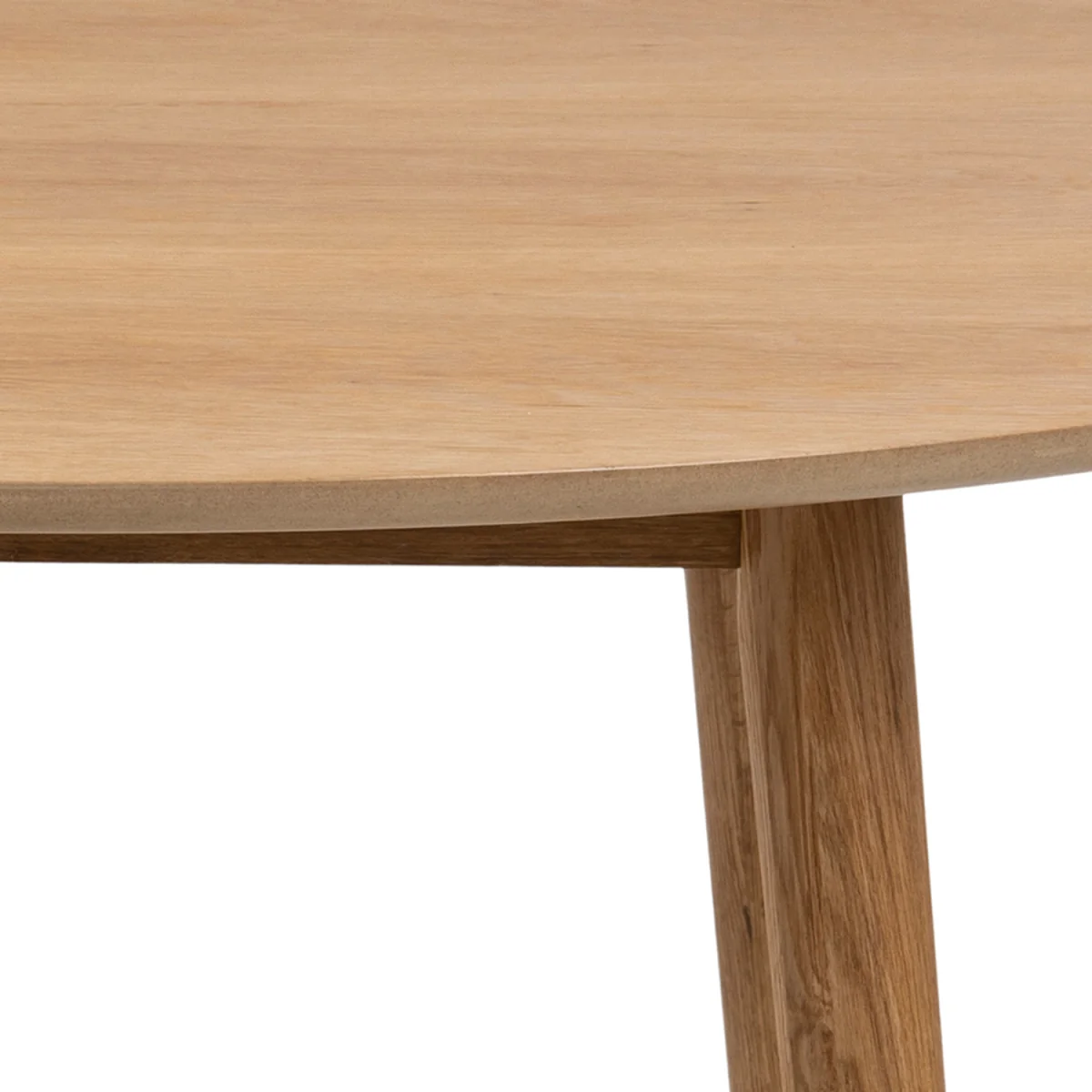 Nagano Round Dining Table in Oak 120cm - Oak – image 8
