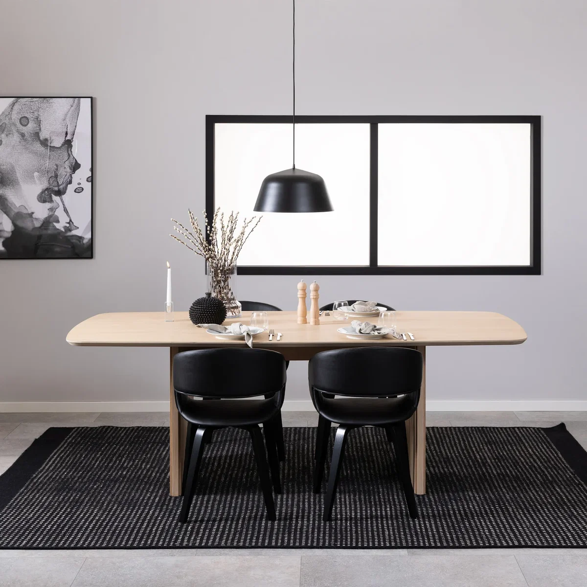 Christo Dining Table in Oak 220x105cm - Oak – image 1