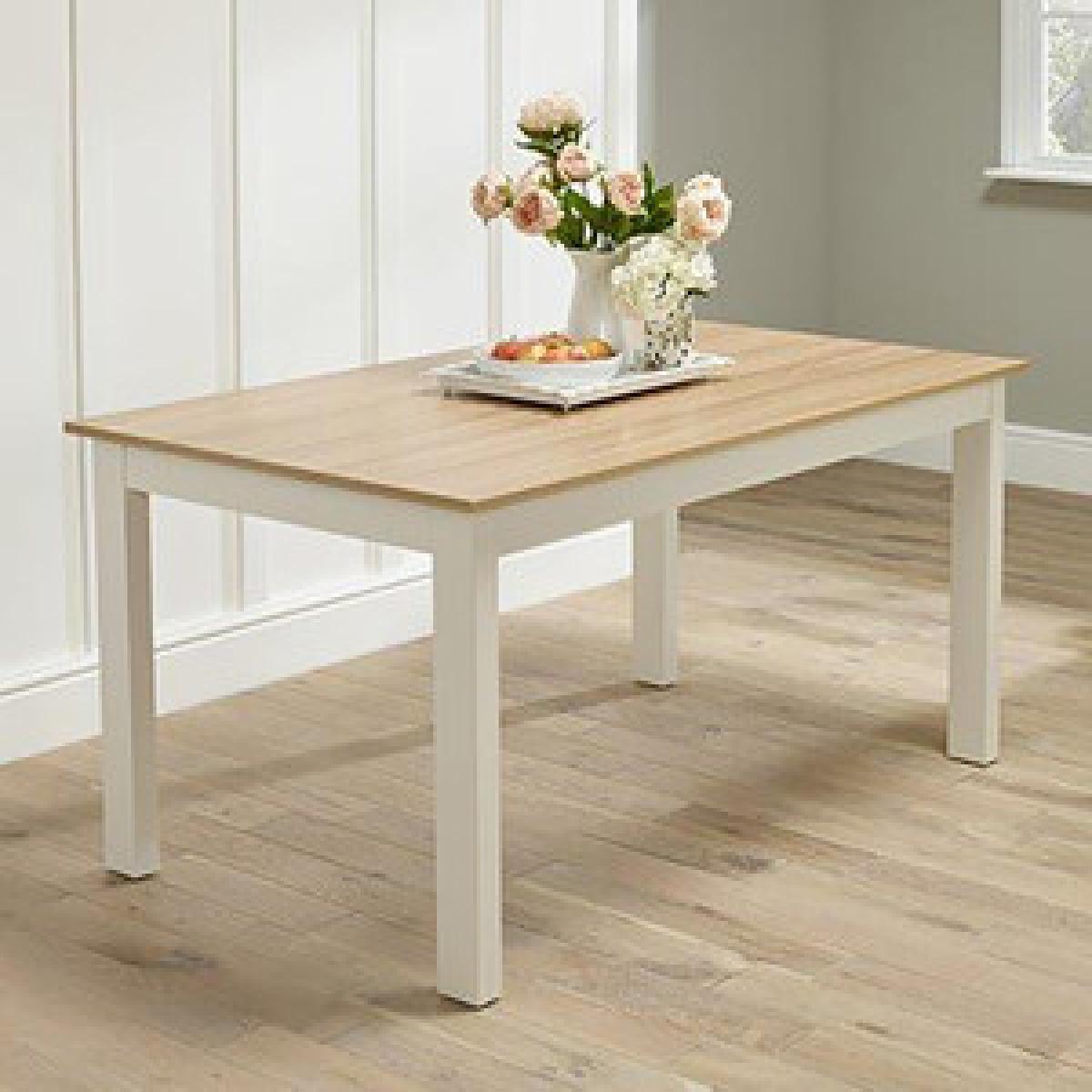 Burton Dining Table - Grey/Oak – image 2
