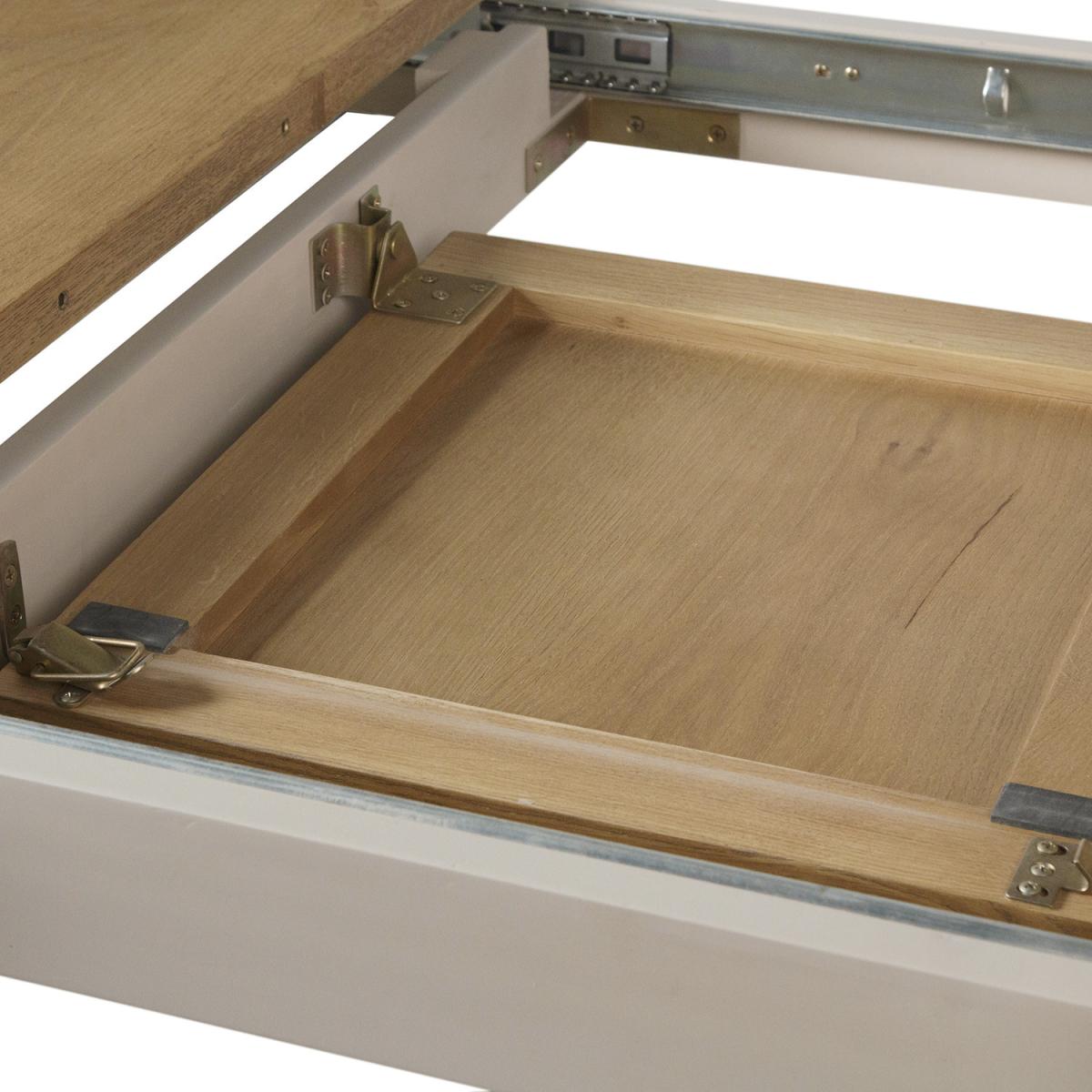 Cambridge 1.6 M Extending Dining Table - Rustic Oak – image 7