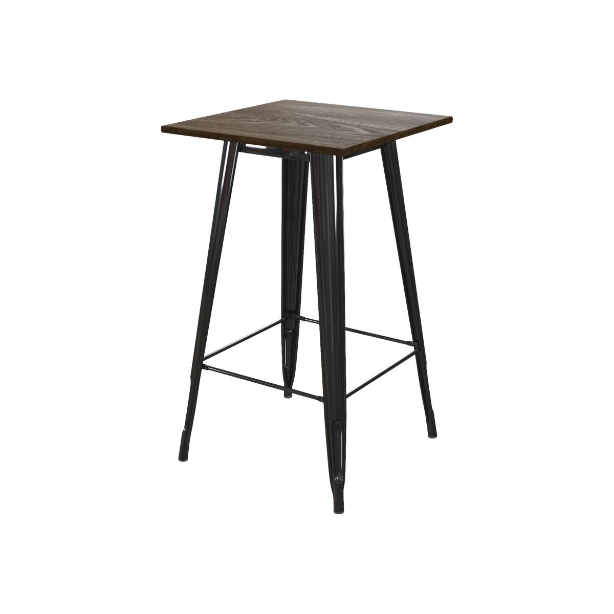 Fusion Square Bar Table - Black – image 1