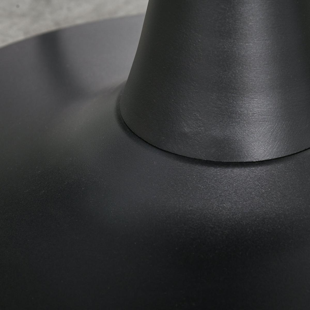 Modern Round Dining Table - Brown and black – image 6