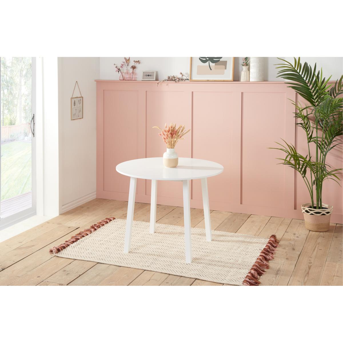 Pickworth Round Dining Table - White – image 7