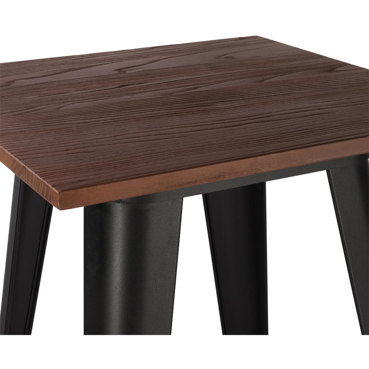 Bar High Seat Wooden Tall Counter Bistro Dining Table - Brown – image 7
