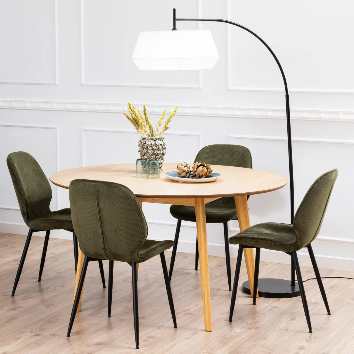 Furniture To Go Roxby Round Dining Table - Oak / 140cm – image 3
