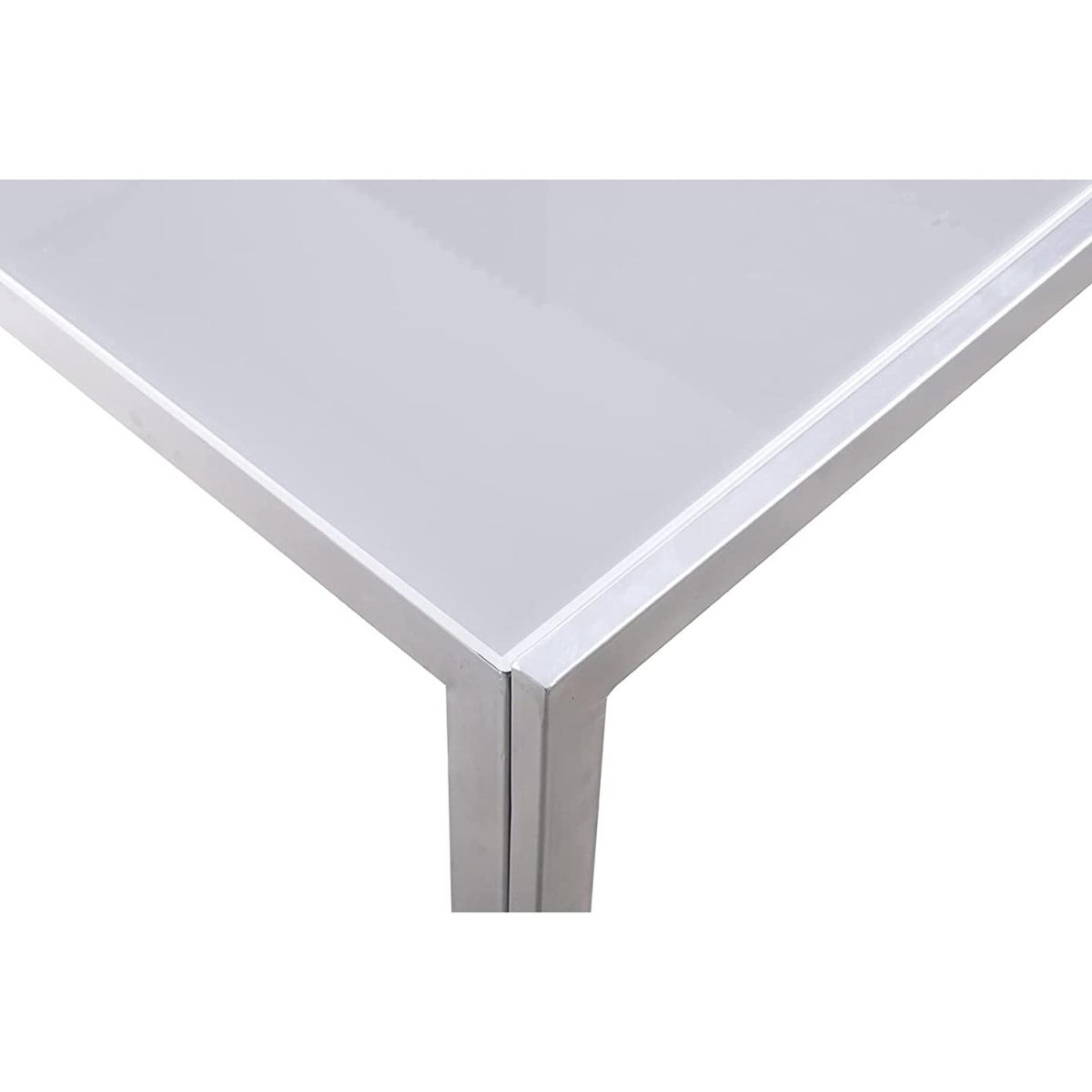 Dripex Modern High Gloss Dining Table  - Grey – image 5