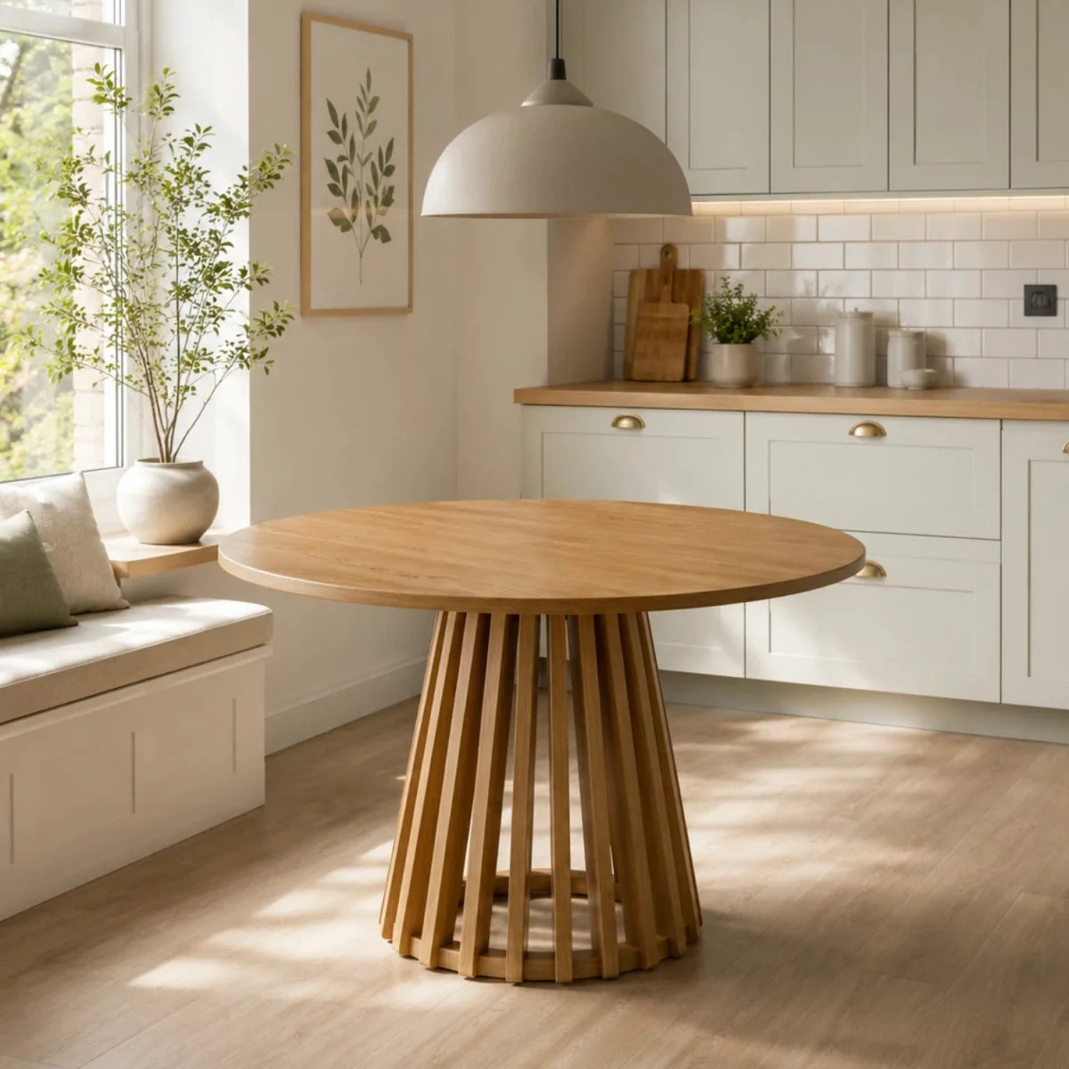 Kayci Dining Table - Oak – image 2