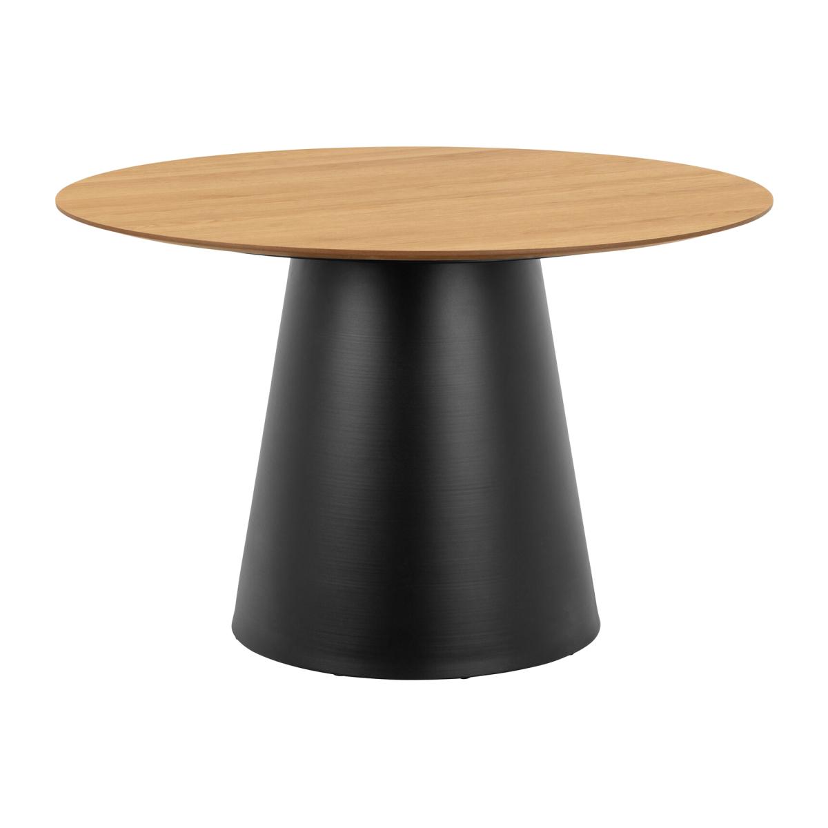 Soli Round Dining Table - Oak