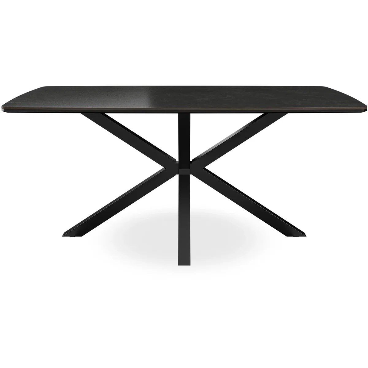 Juno Sintered Stone Ceramic Dining Table - Concrete – image 3