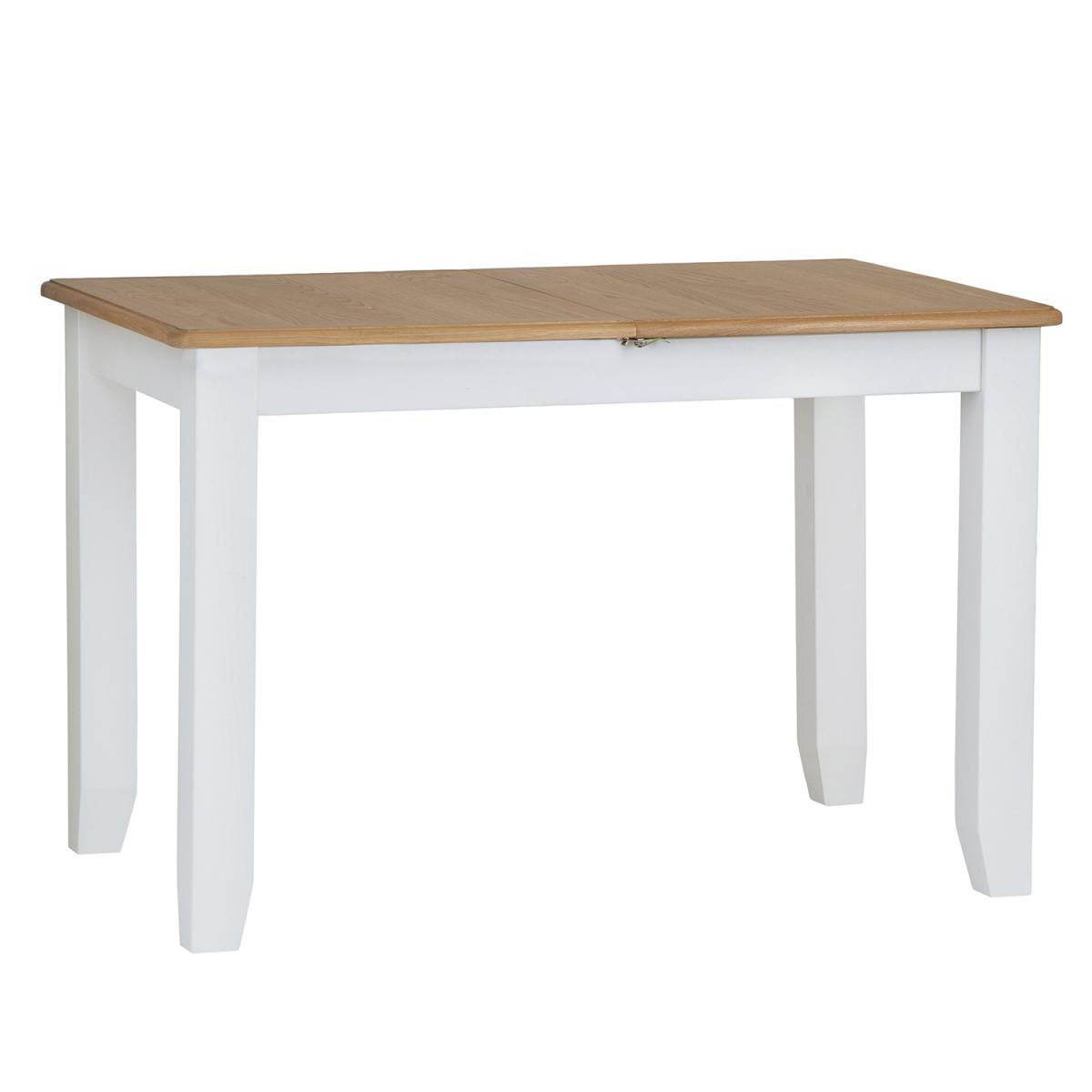 Ashford 1.2M Butterfly Extending Dining Table - Pure White – image 2