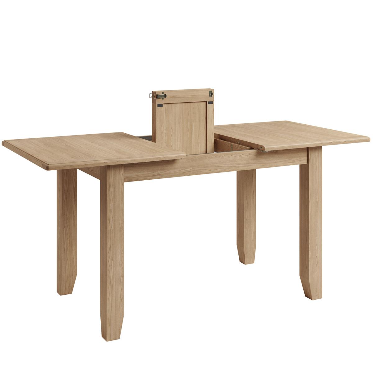 Ashford 1.2M Butterfly Extending Dining Table - Pure White – image 7