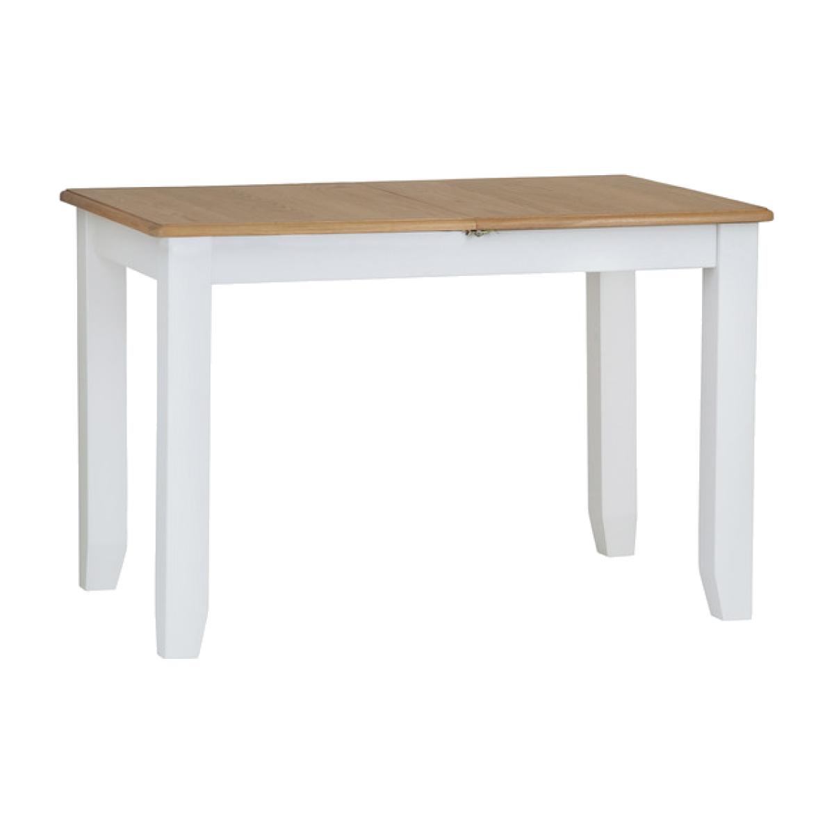 Ashford 1.2M Butterfly Extending Dining Table - Pure White – image 1