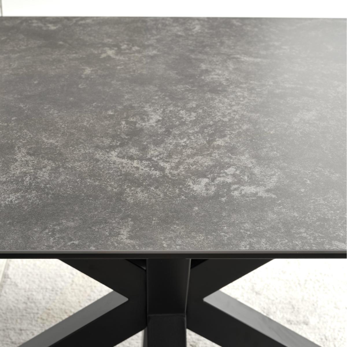 Eastcote Black Ceramic Dining Table - Black / 200cm – image 5