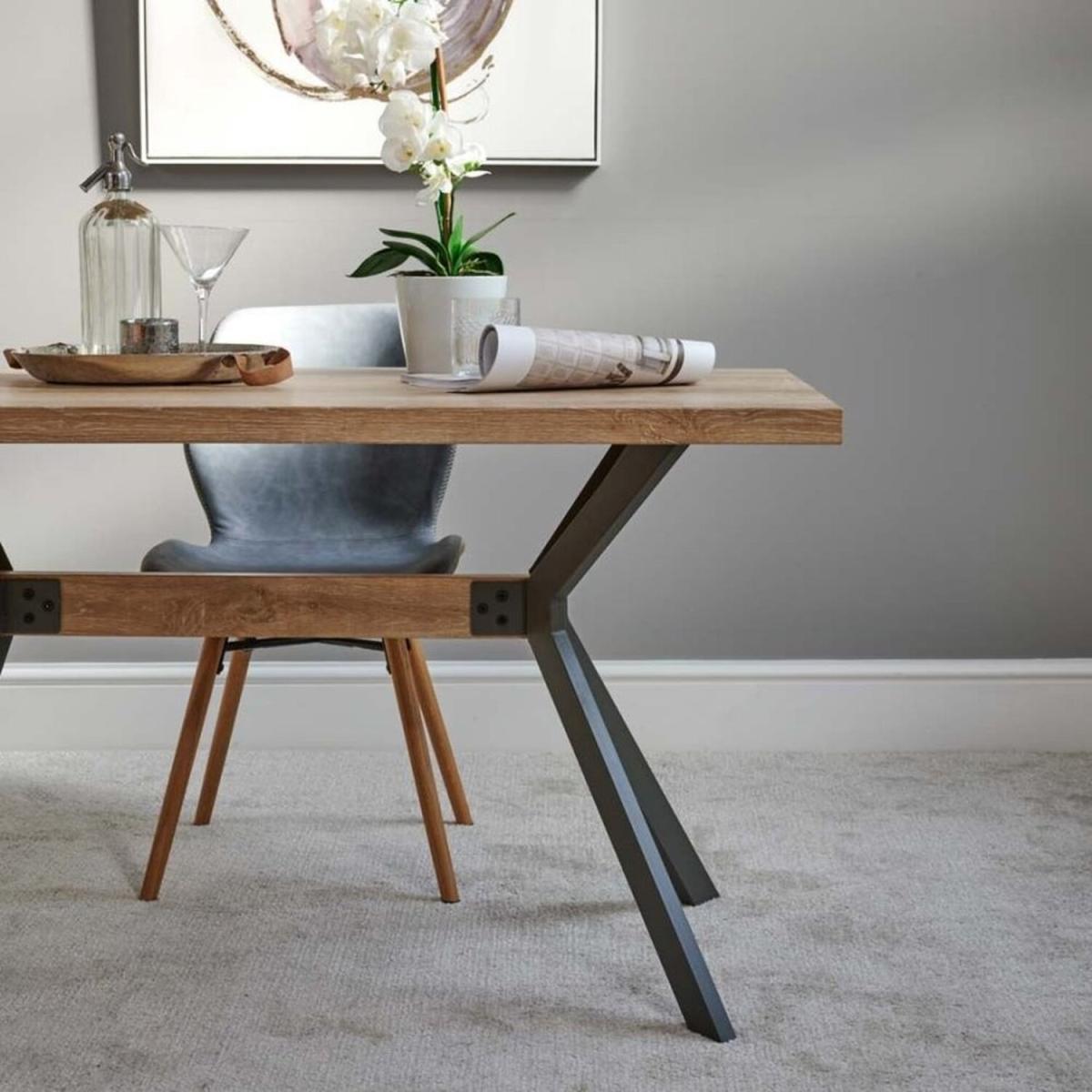 Kamala Dining Table - Brown / 140cm – image 2