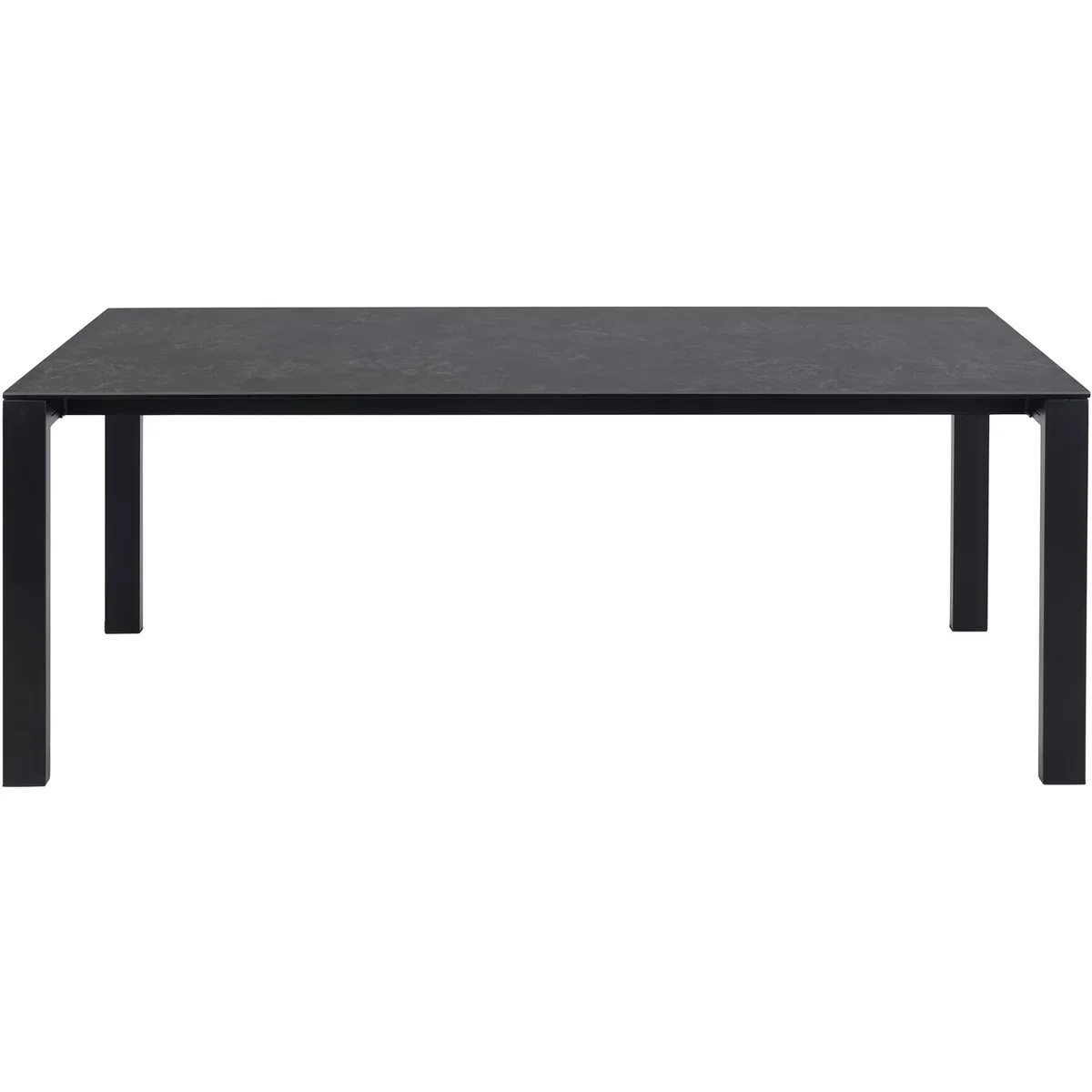 Brentford Matt Black Ceramic Dining Table - Black – image 3