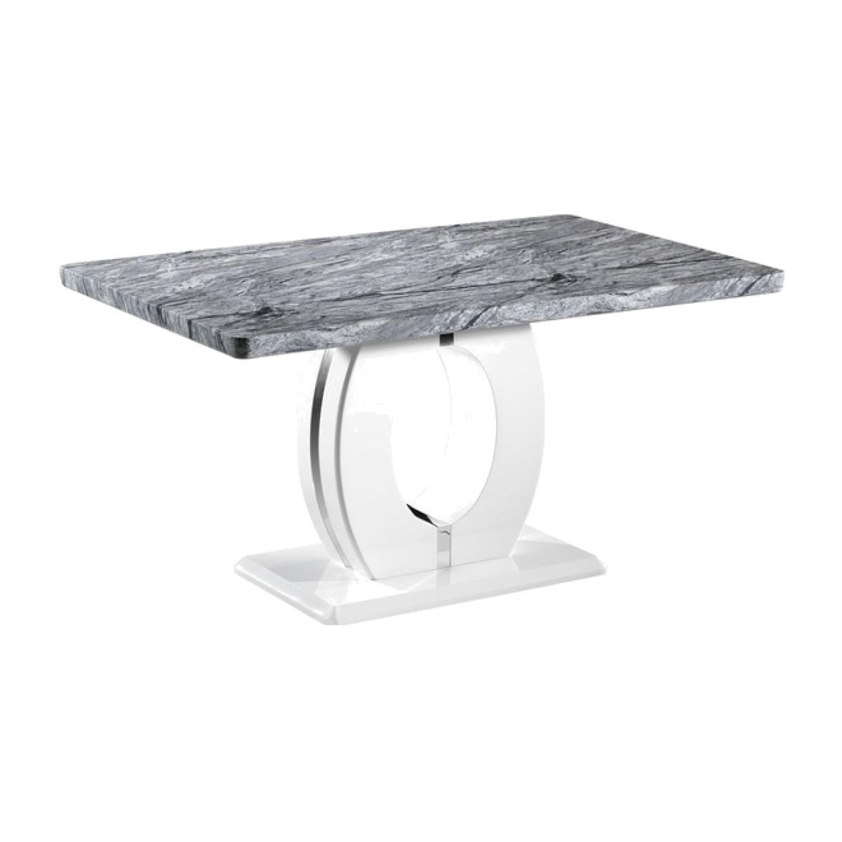 Neptune Marble Effect Top Dining Table - Marble