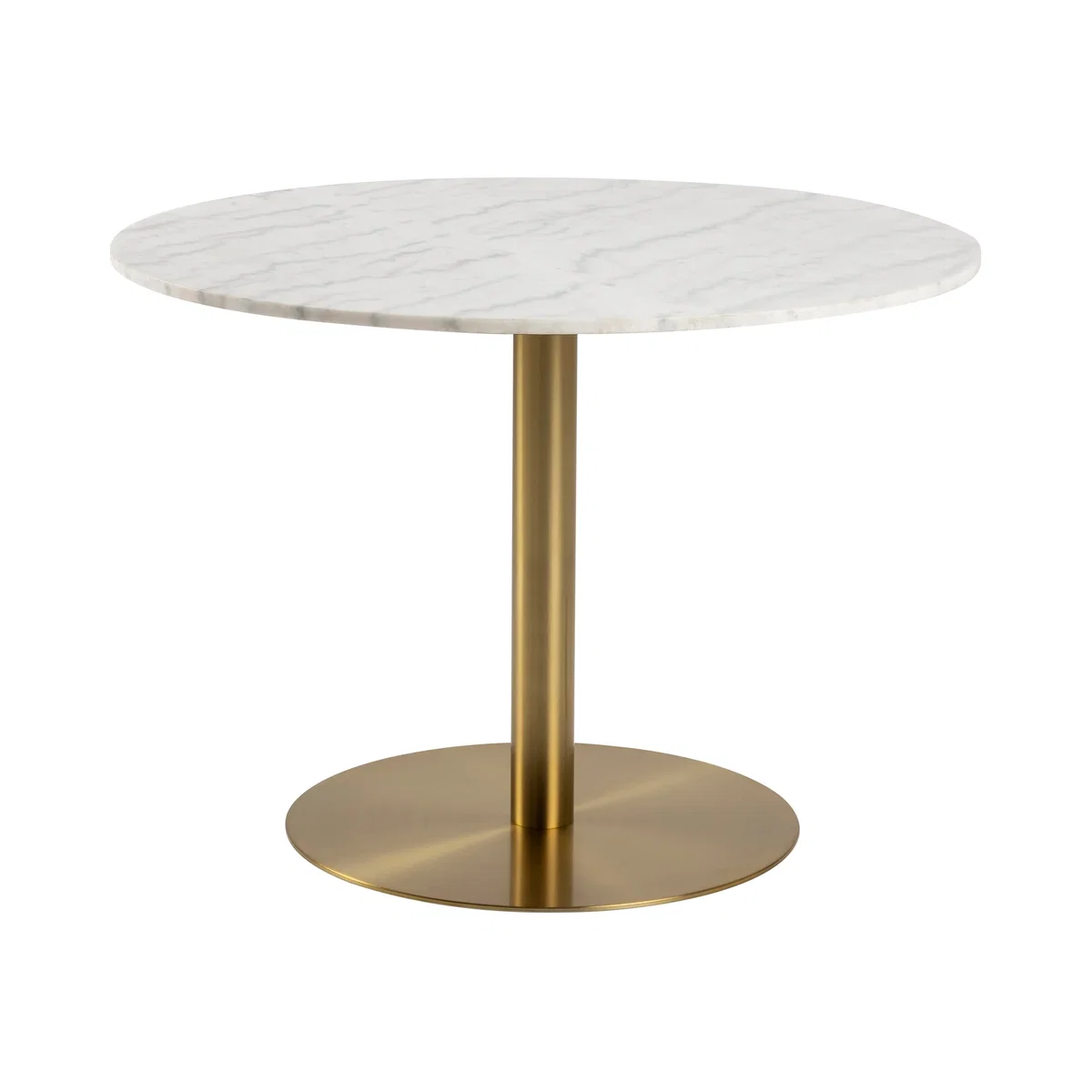 Furniture To Go Corby Round Dining Table - Gold – image 1