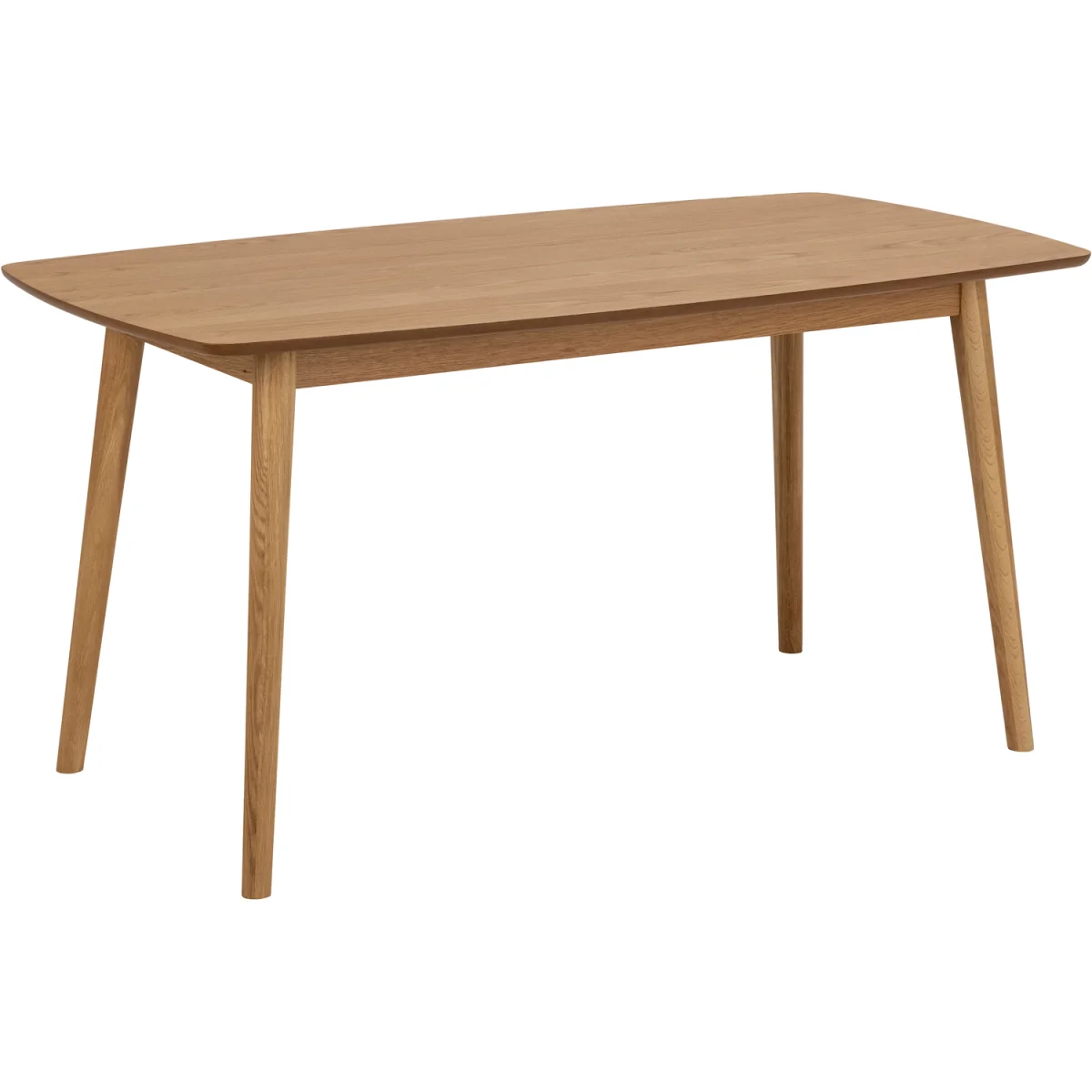 Nagano Rectangular Dining Table in Oak 150x80cm - Oak – image 3
