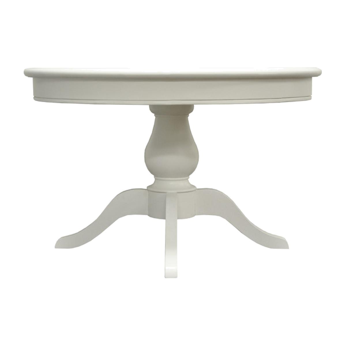 Classic Round Dining Table - Antique White – image 1