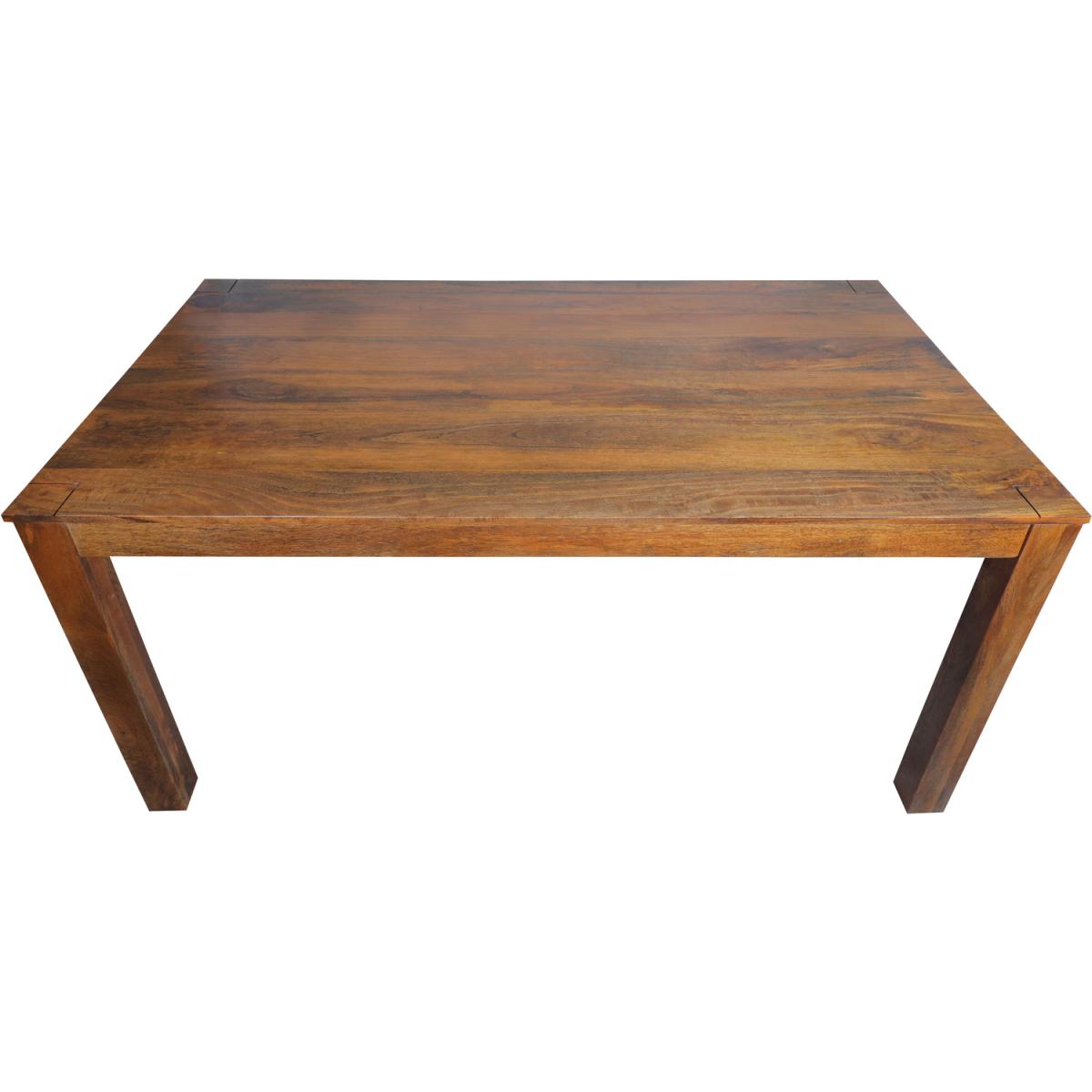 Anders Honey Shade Mango Wood 6 Seat Dining Table - Honey – image 3