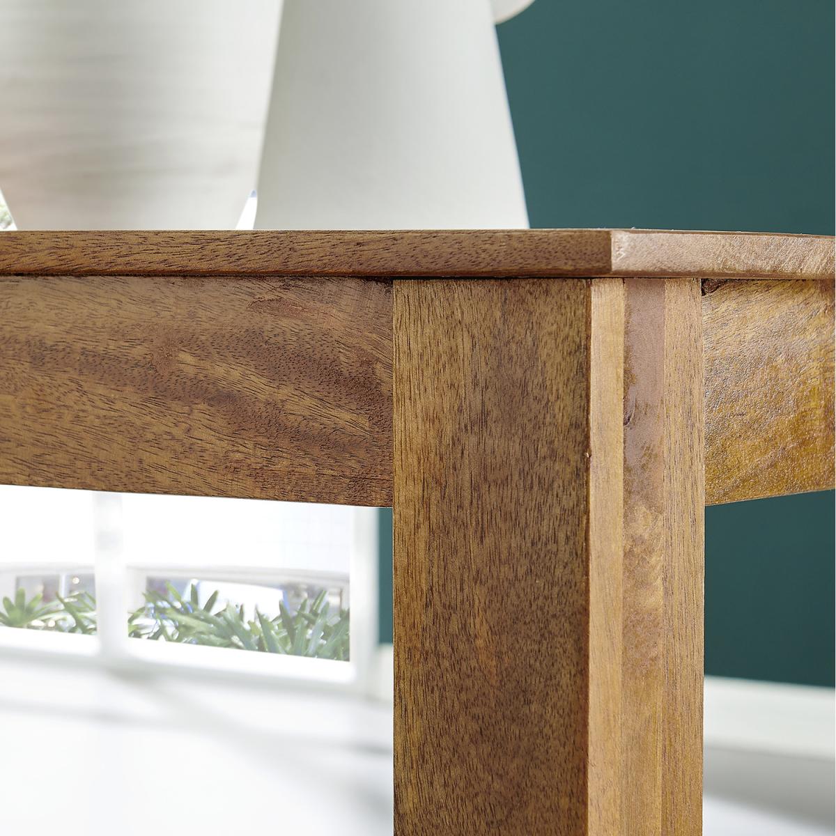 Anders Honey Shade Mango Wood 6 Seat Dining Table - Honey – image 4