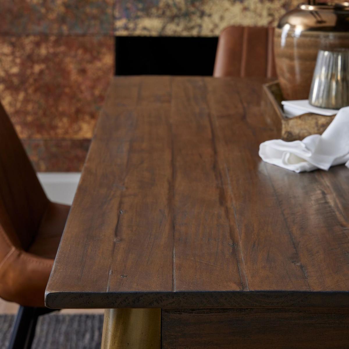 Havana Dining Table Elegant Furniture - Brown – image 5
