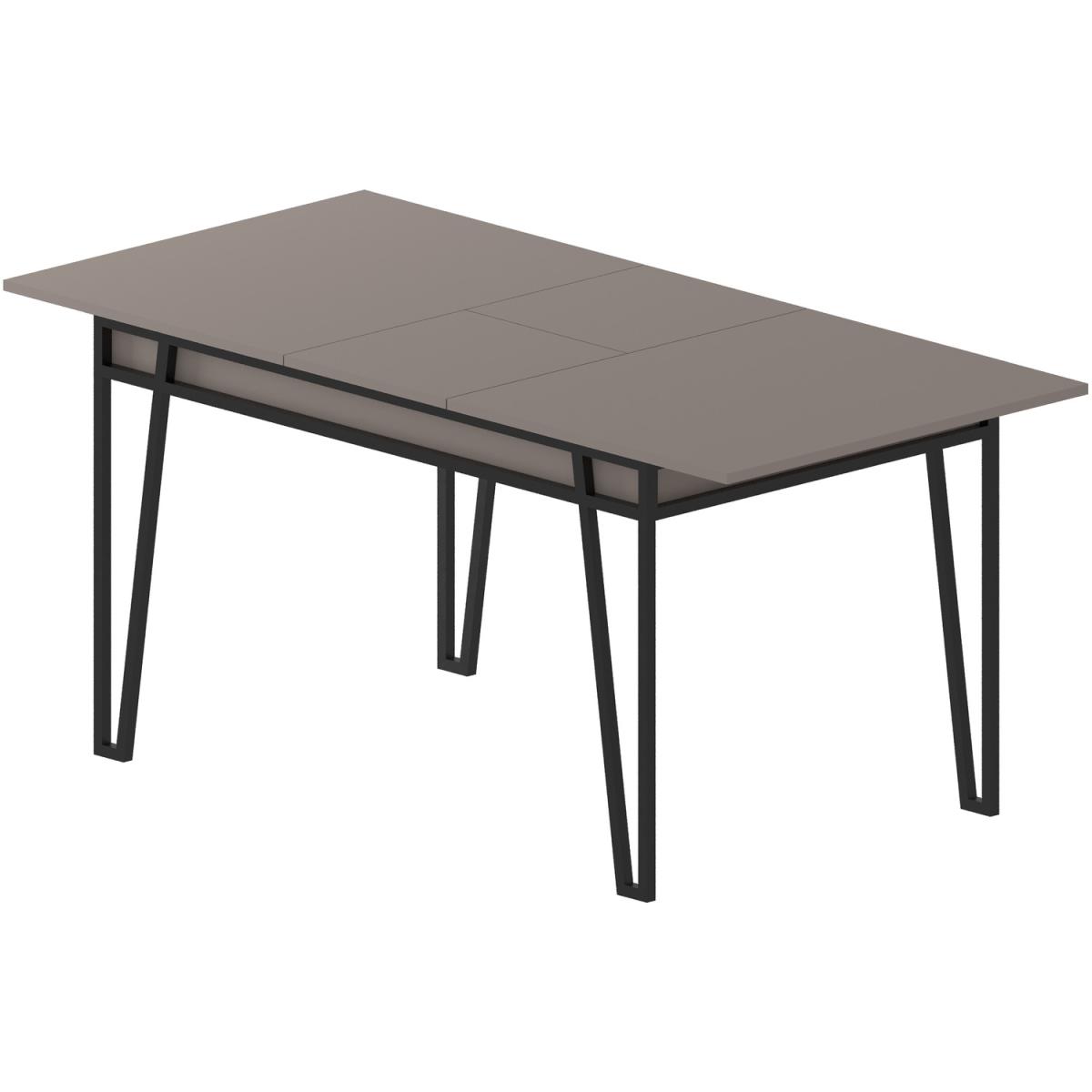 Pal Modern Dining Table  - Mocha Grey – image 4