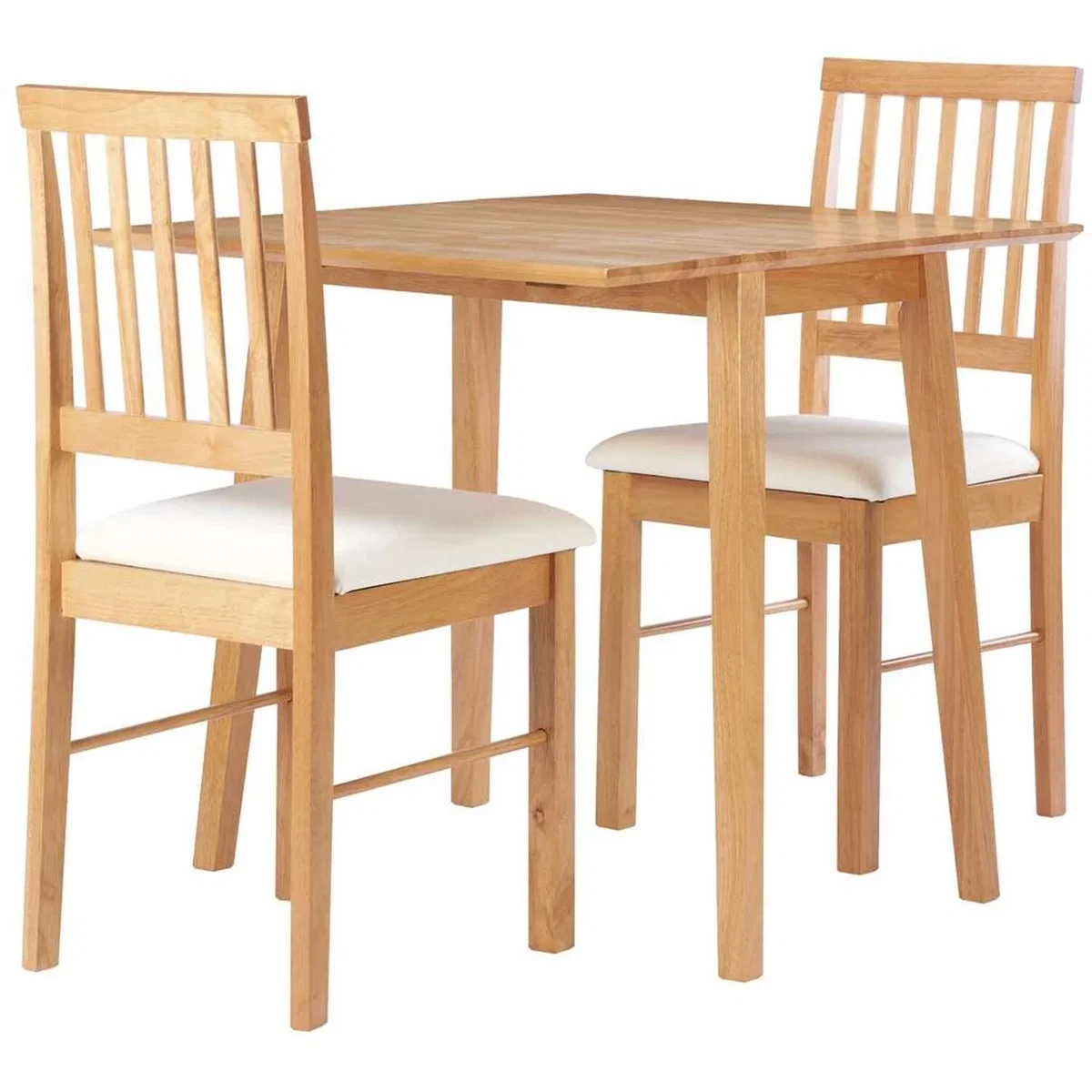 Drop Leaf Table Oak Effect Small Compact small folding - Oak – image 3