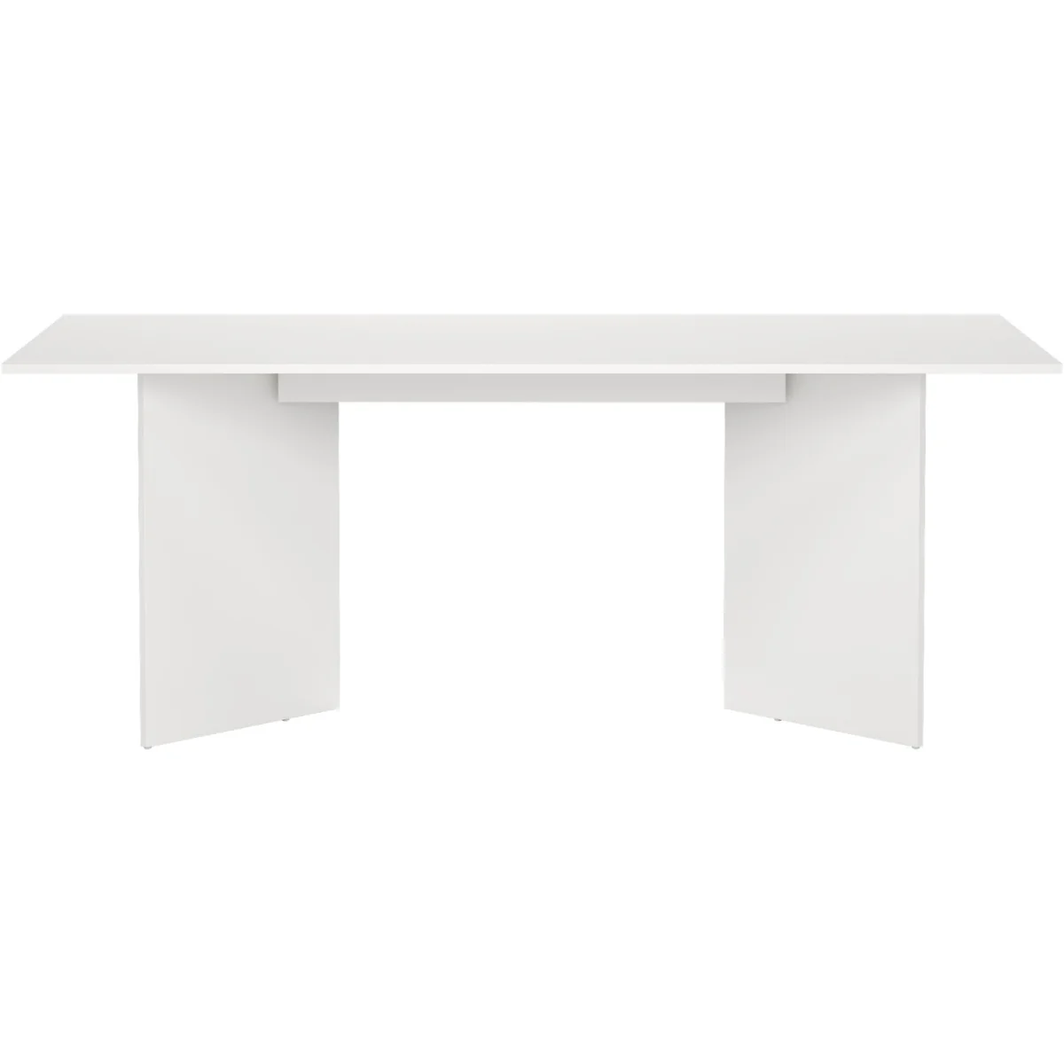 Family Dining table 90x200cm in White - White – image 4