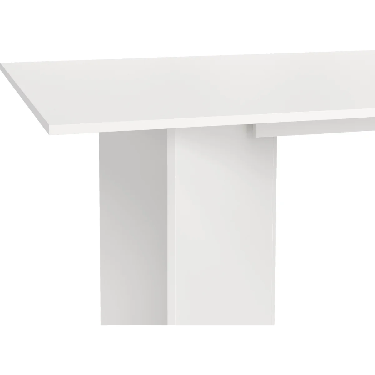 Family Dining table 90x200cm in White - White – image 8