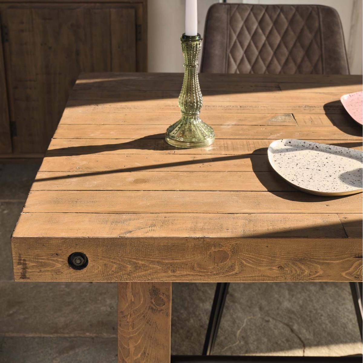 Darwin Dining Table - Brown / 180cm – image 2
