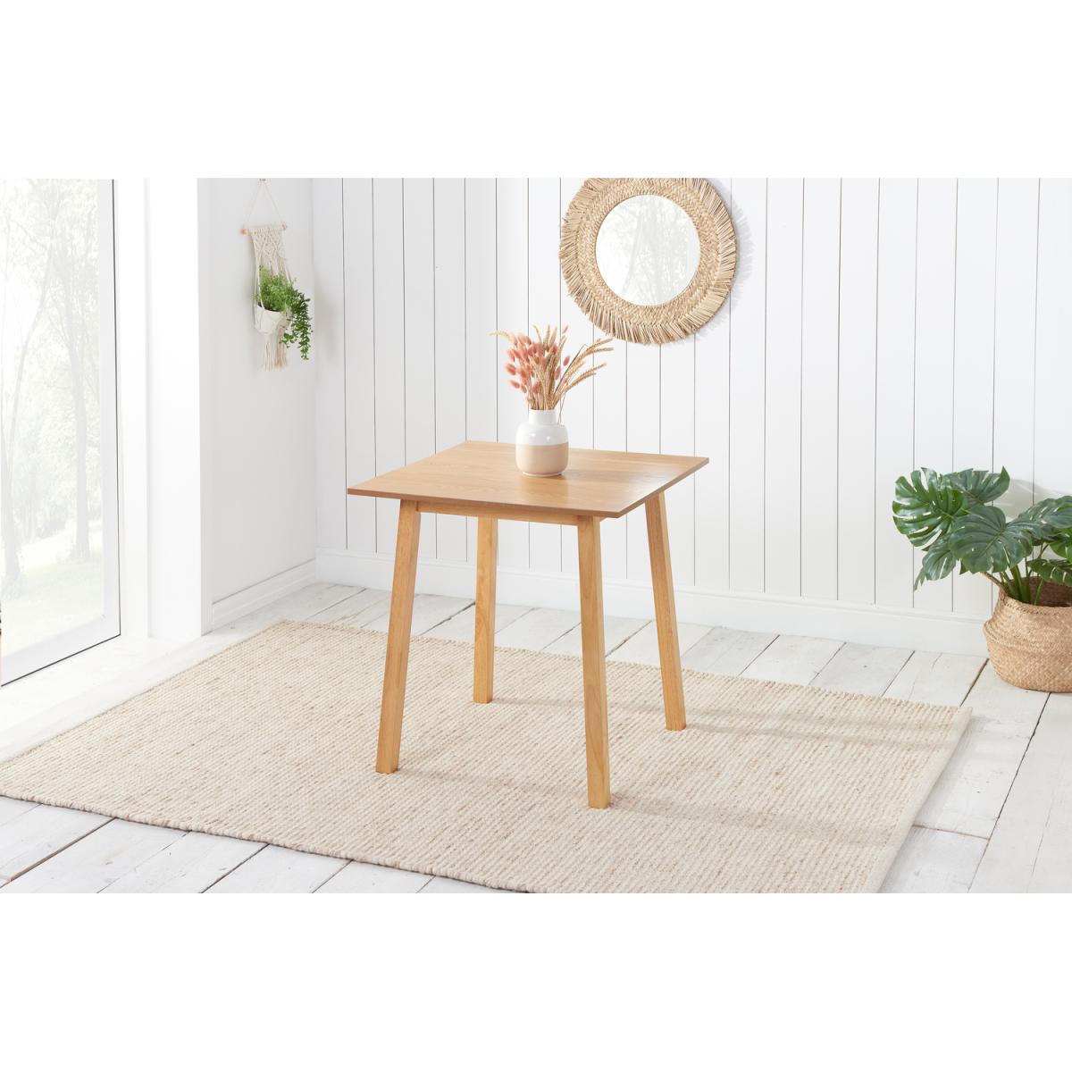 Stonesby Square Dining Table - Oak – image 5