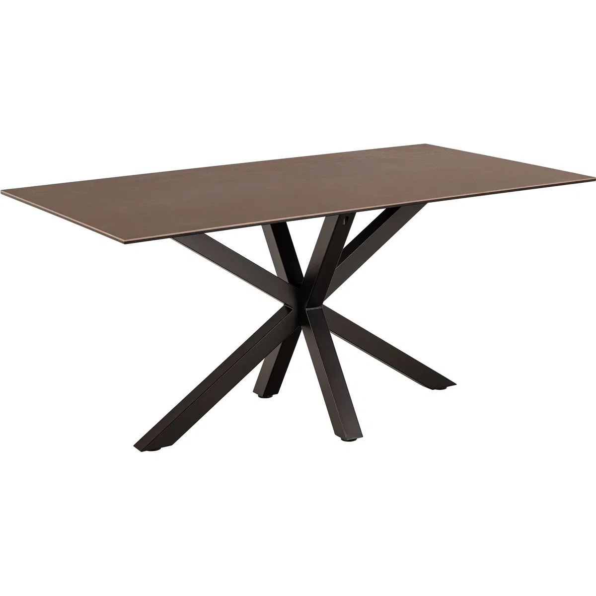 Heaven Dining Table in Ceramic Rusty Brown 160x90cm - Rusty Brown – image 3
