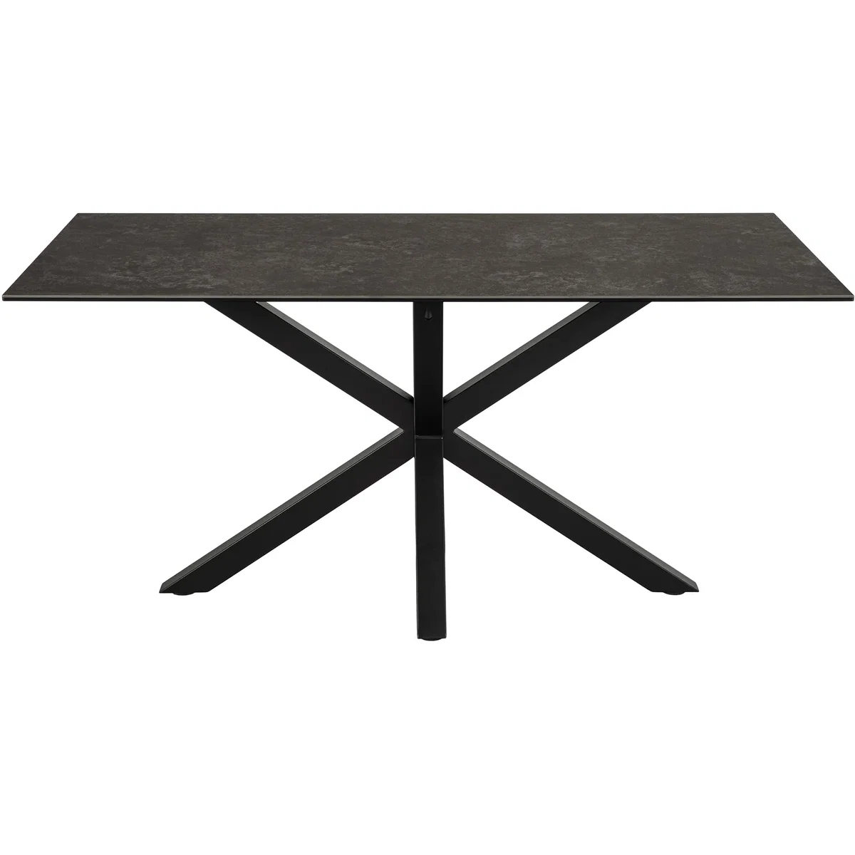 Heaven Dining Table in Ceramic Black Top 160x90cm - Black – image 2