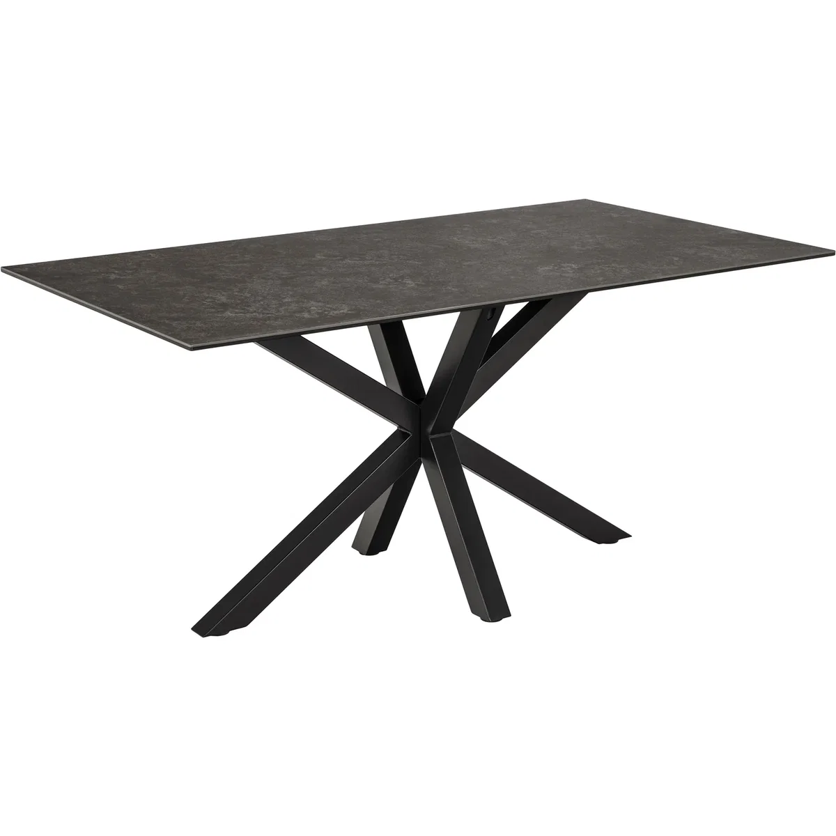 Heaven Dining Table in Ceramic Black Top 160x90cm - Black – image 3