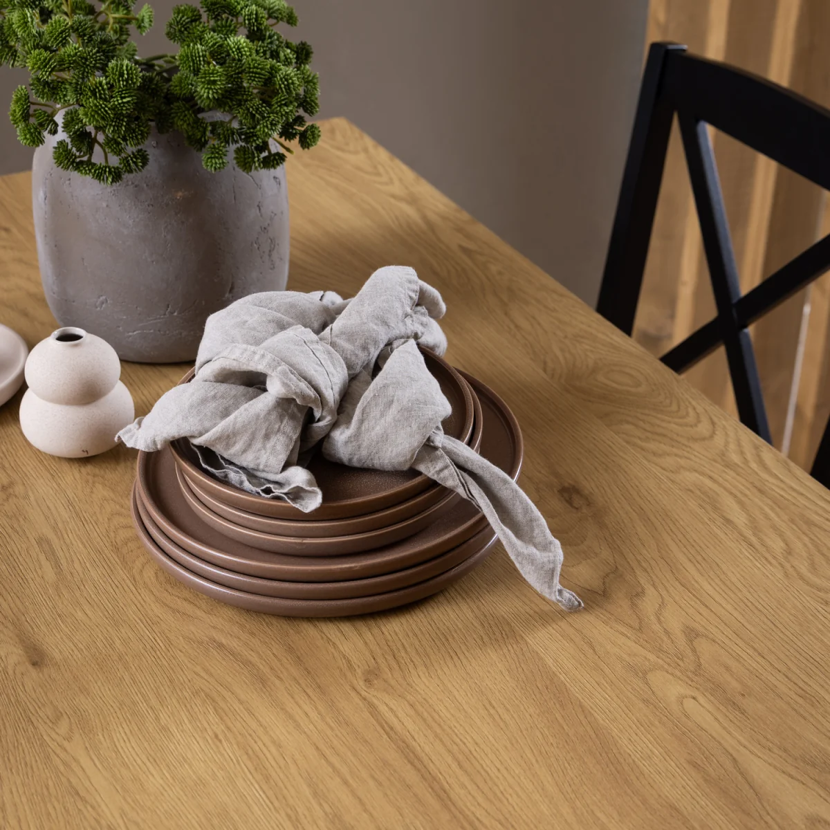 Peru Rectangular Dining Table in Wild Oak 120x80cm - Wild Oak – image 5
