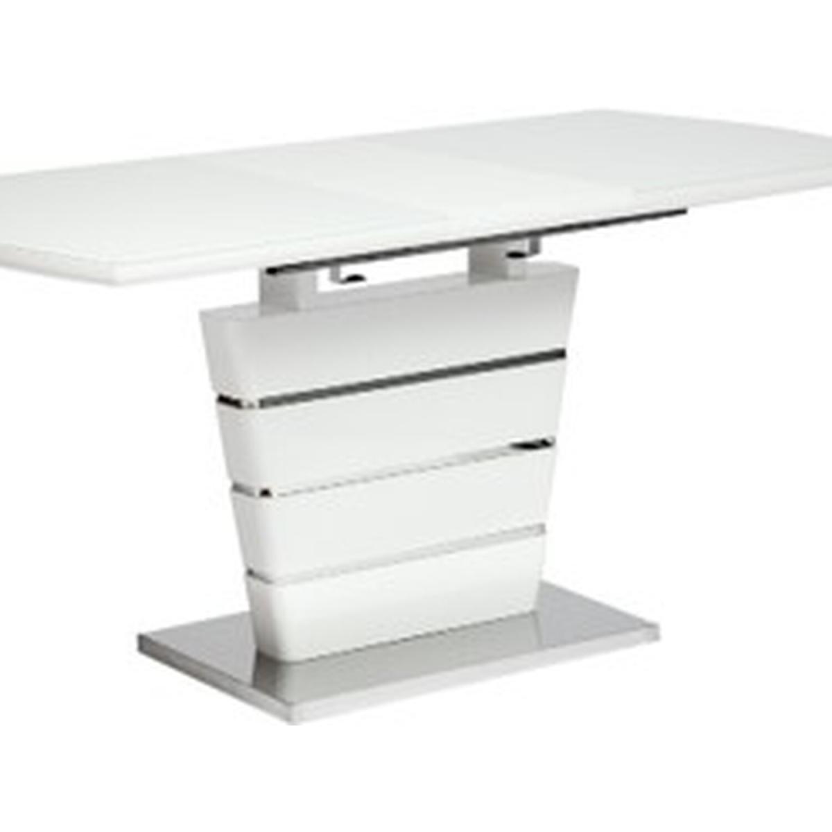 Extendable Dinning Table  - White – image 2