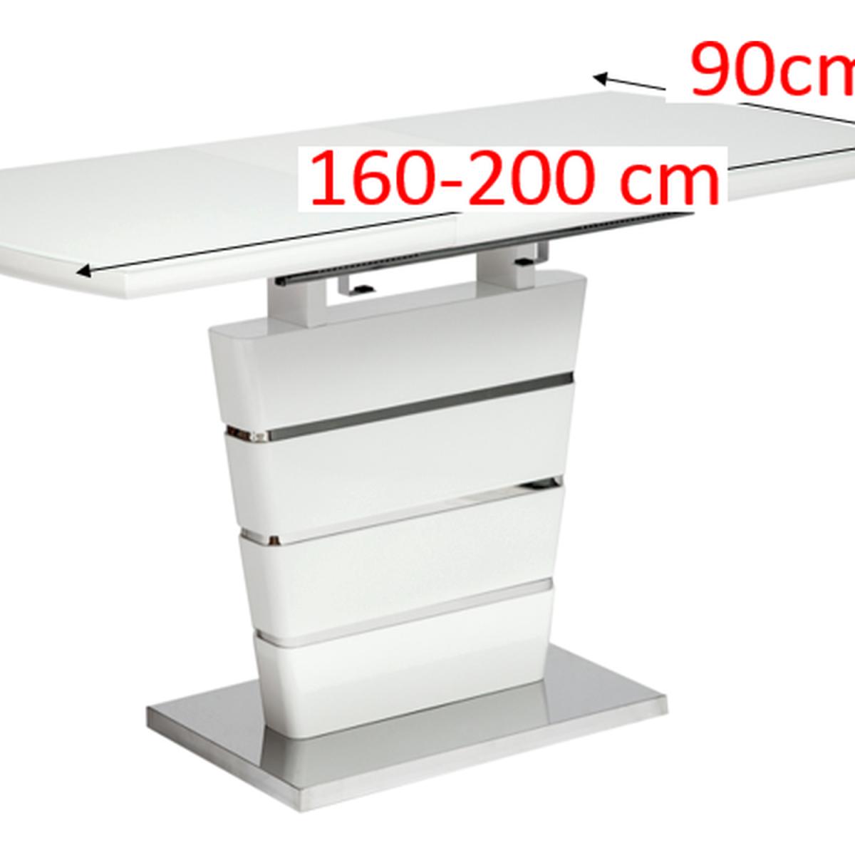 Extendable Dinning Table  - White – image 5