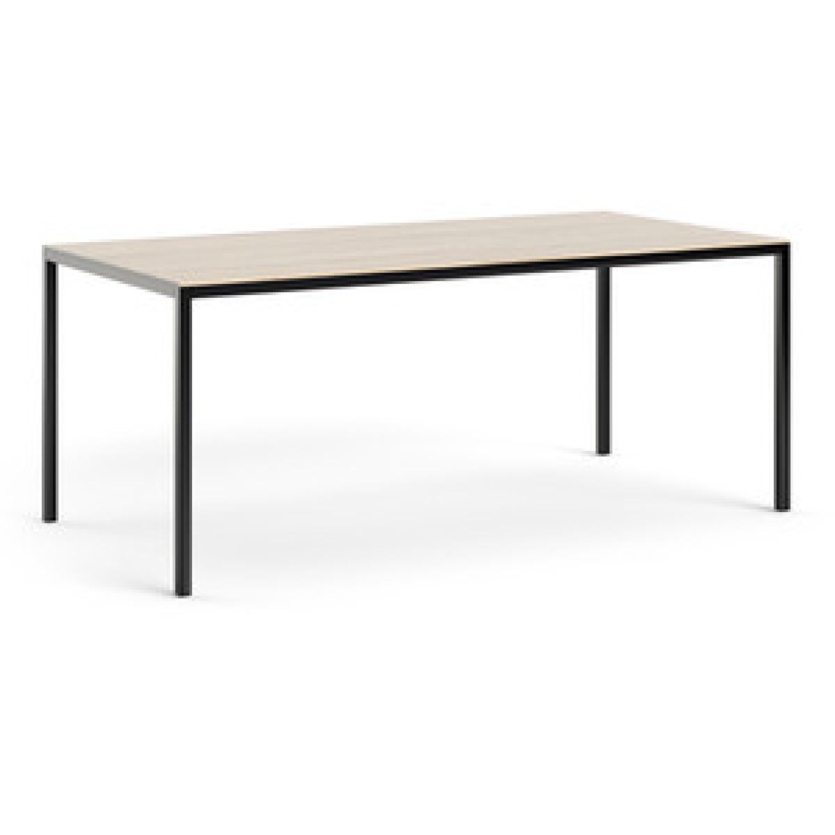 Universal Family Dining 180CM Table - White Black – image 2