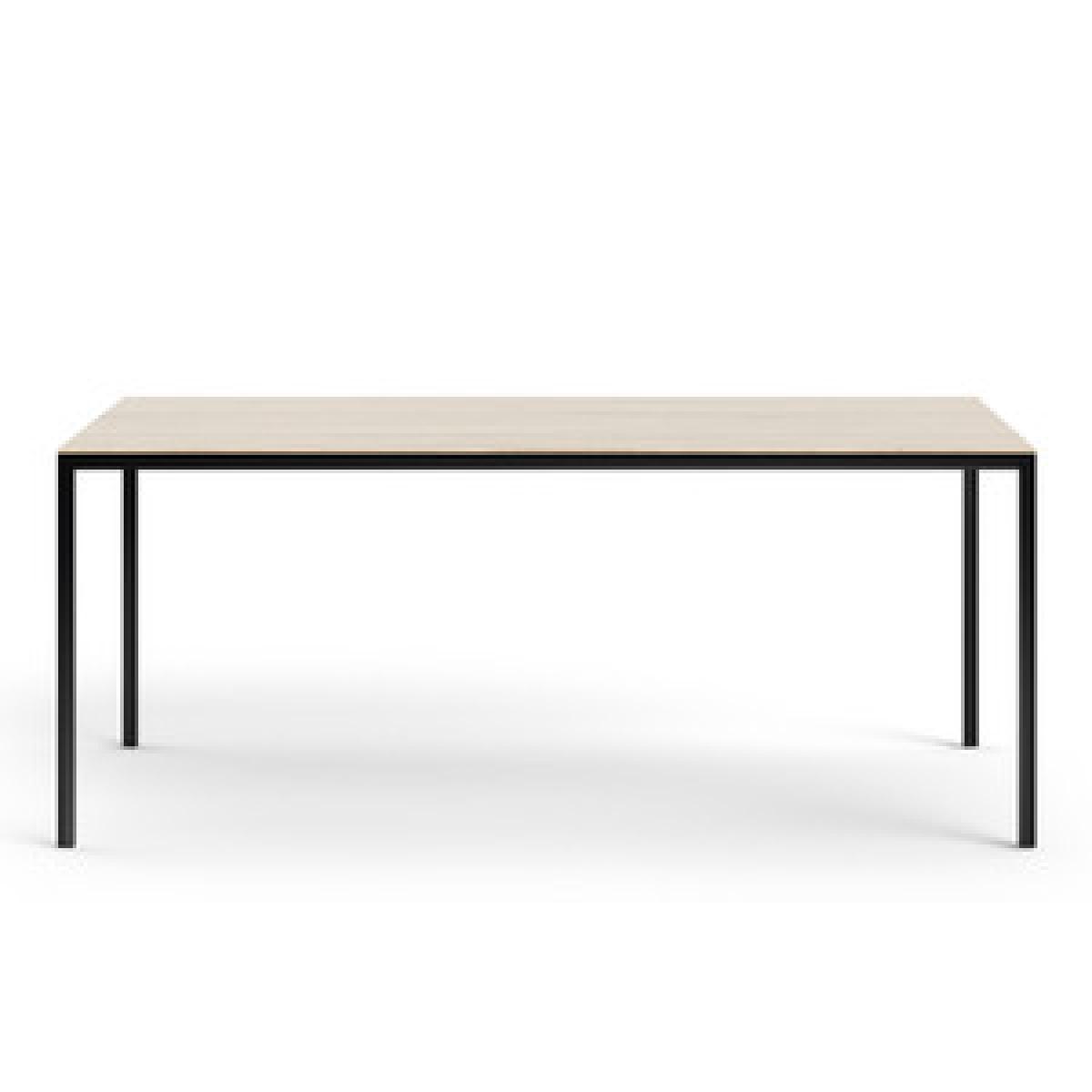 Universal Family Dining 180CM Table - White Black – image 3